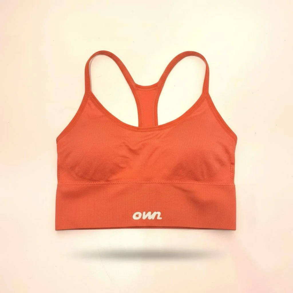 OWN Signature Sports Bra – Peach / Coral- Customizable