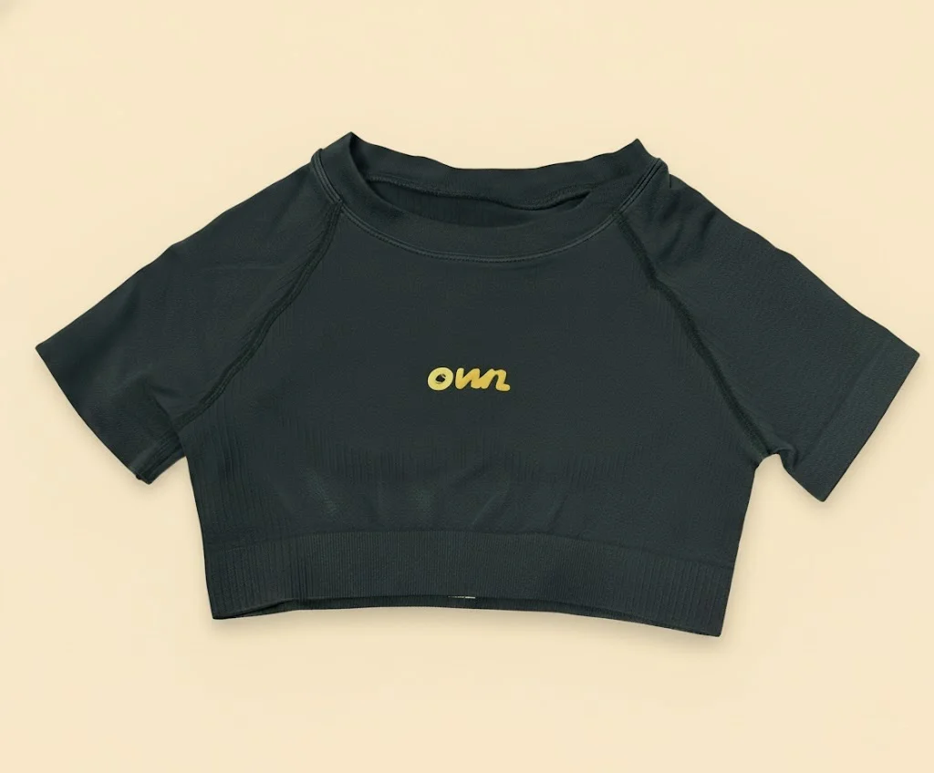 OWN Women’s Crop Top – Dark Green – Customizable