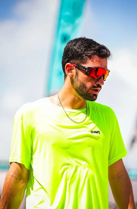OWN Ultra-Light Dry Fit Shirt – Neon Yellow, Blue, Black & Gray- Customizable - foto 4