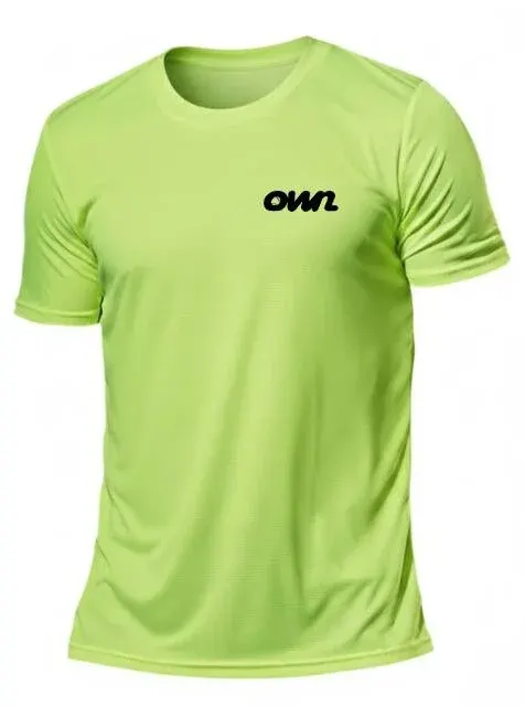 OWN Ultra-Light Dry Fit Shirt – Neon Yellow, Blue, Black & Gray- Customizable - foto 17