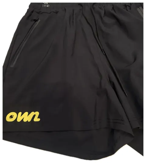 OWN Men’s Classic Stretch Shorts – Black & Gray - foto 8