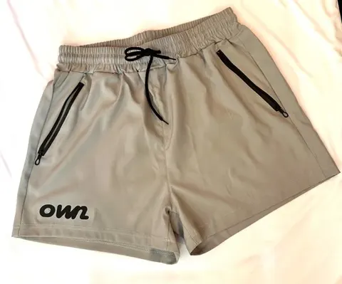 OWN Men’s Classic Stretch Shorts – Black & Gray - foto 13
