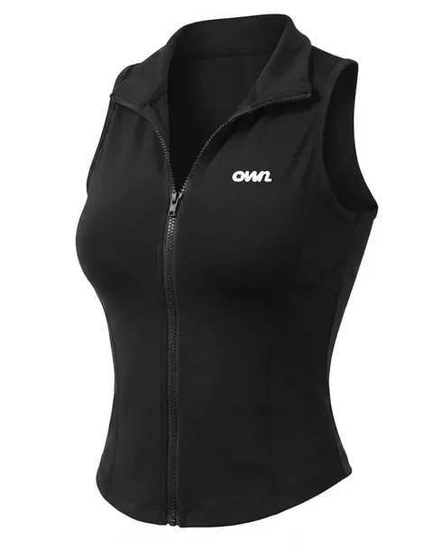 OWN Full-Zip Top – Black (Customizable) - foto 5