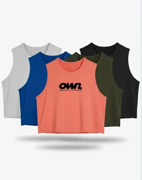 OWN Ladies Semi-Crop Dry Fit Tank- Customizable