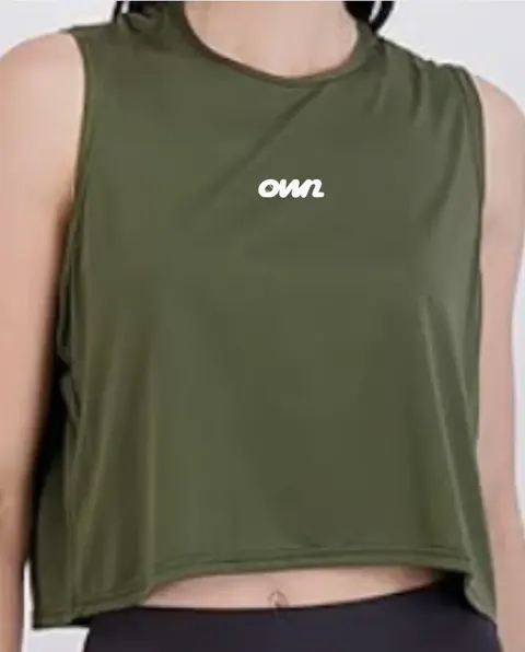 OWN Ladies Semi-Crop Dry Fit Tank- Customizable - foto 4