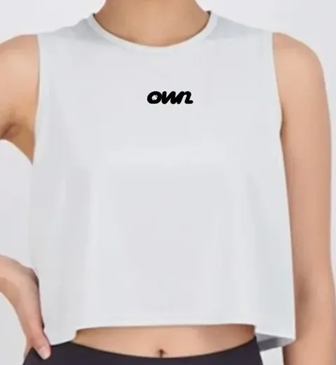OWN Ladies Semi-Crop Dry Fit Tank- Customizable - foto 5