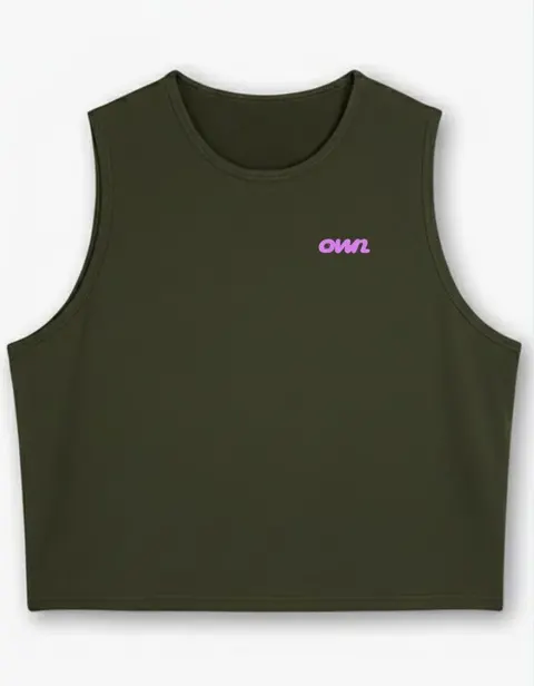 OWN Ladies Semi-Crop Dry Fit Tank- Customizable - foto 13