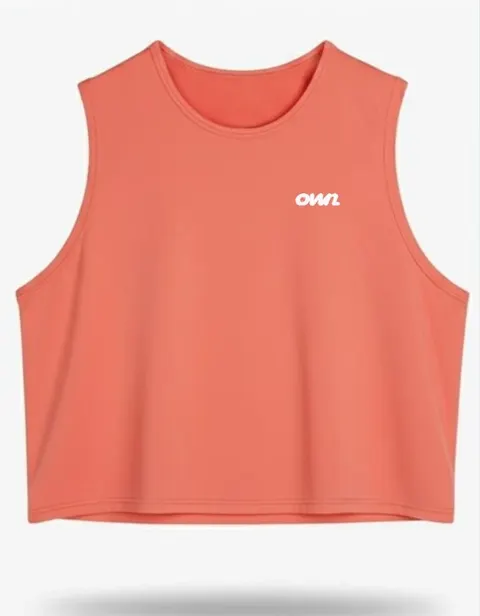 OWN Ladies Semi-Crop Dry Fit Tank- Customizable - foto 16