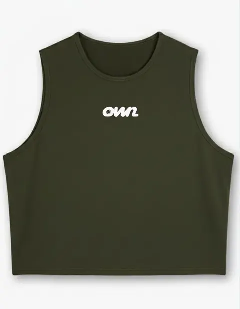OWN Ladies Semi-Crop Dry Fit Tank- Customizable - foto 23