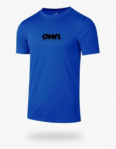 OWN Men’s Soft Polyester Shirt – White, Royal Blue, Yellow, Orange & White - foto 12