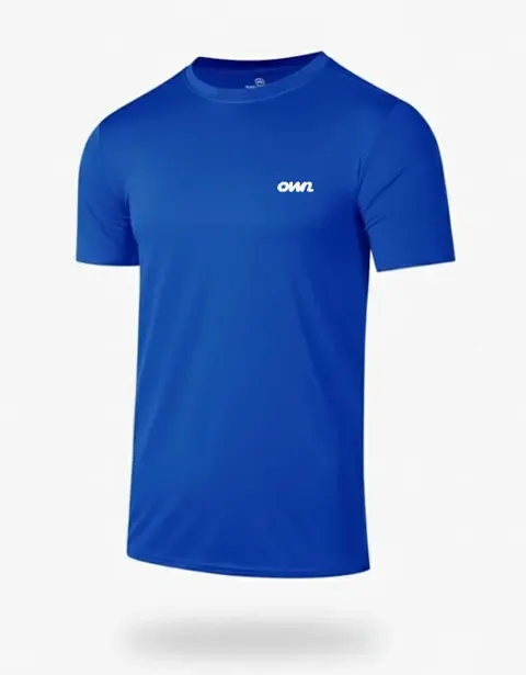 OWN Men’s Soft Polyester Shirt – White, Royal Blue, Yellow, Orange & White - foto 18