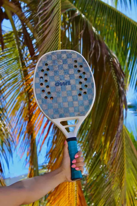 Own Silver Carbon 20mm White/Gold or Black/Gold option– Racket with Line Detail + OwnBT Grit Treatment + OwnBT 2 in 1 Bag/Towel - foto 9