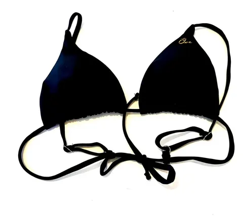 OWN Black Multi-Tie Bikini Set – Versatile Top & Two Bottom Styles - foto 4