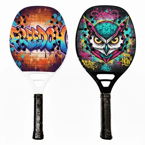 OWN Carbon Silver 20mm – Personalized Racket + Grit Treatment & 2-1 Bag - foto 13