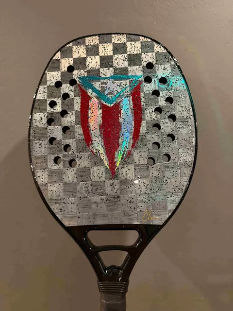 OWN Carbon Silver 20mm – Personalized Racket + Grit Treatment & 2-1 Bag - foto 15