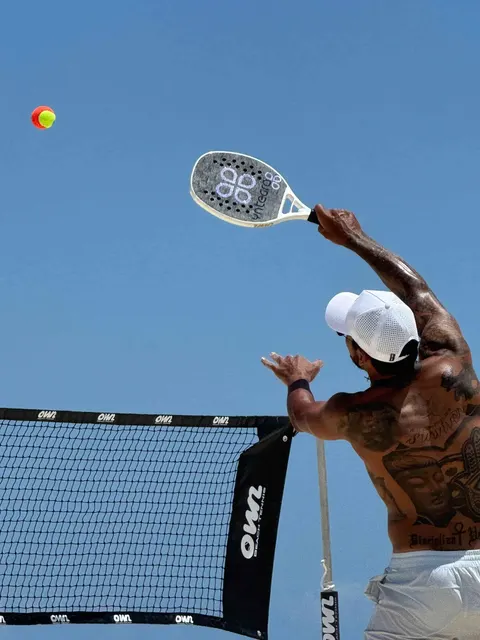 OWN Carbon Silver 20mm – Personalized Racket + Grit Treatment & 2-1 Bag - foto 16