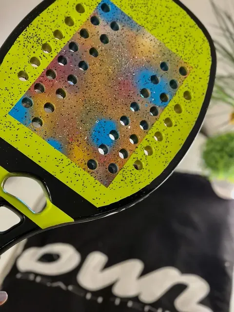 Own Full Carbon 22mm-Pre-Designed Racket + OwnBT Grit Treatment + OwnBT 2-in-1 Bag/Towel - foto 8