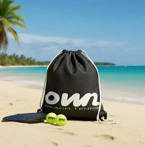 Own Full Carbon 22mm – Racket with Line Detail + OwnBT Grit Treatment + OwnBT 2 in 1 Bag/Towel - foto 3