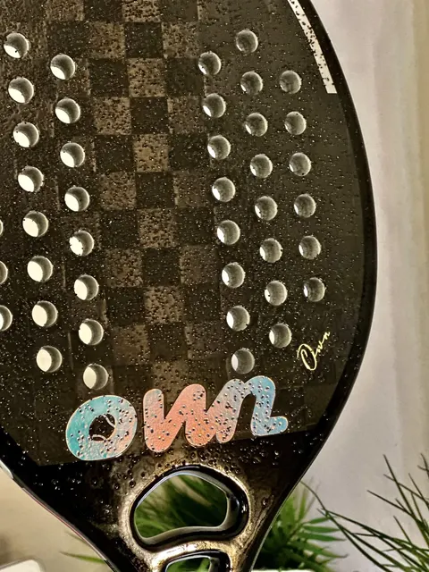 Own Full Carbon 22mm – Racket with Line Detail + OwnBT Grit Treatment + OwnBT 2 in 1 Bag/Towel - foto 35