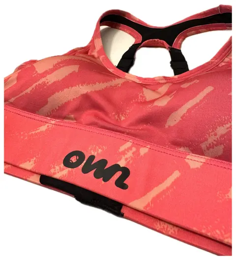 Abstract Pink Sports Bra- Customizable - foto 7