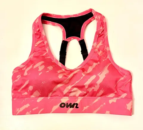 Abstract Pink Sports Bra- Customizable - foto 9