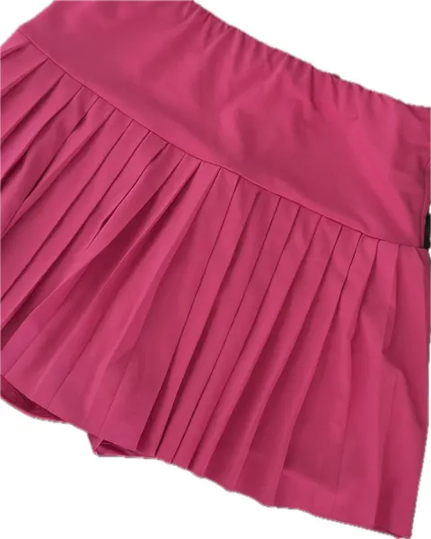 OWN Pleated Beach Tennis Skirt – Peach, Yellow & Pink – Customizable - foto 9