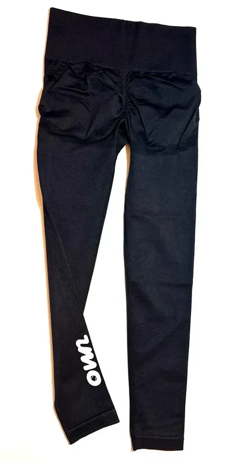 OWN Seamless High-Waist Leggings – Black, Burgundy & Royal Blue (Customizable) - foto 13