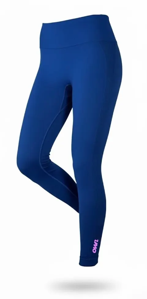 OWN Seamless High-Waist Leggings – Black, Burgundy & Royal Blue (Customizable) - foto 22