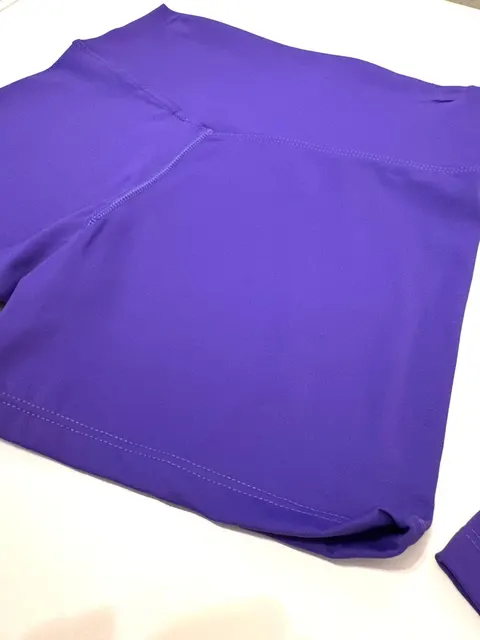 OWN Seamless Biker Short – Purple, Gray & Light Blue – Customizable - foto 11