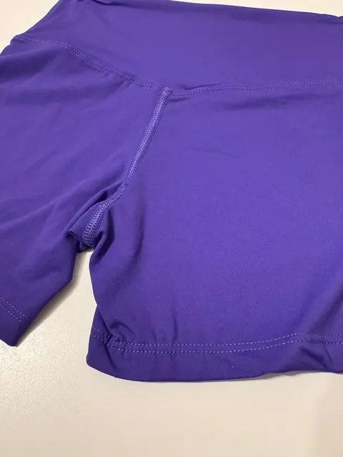 OWN Seamless Biker Short – Purple, Gray & Light Blue – Customizable - foto 14