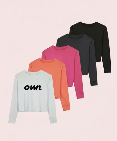 Women’s Dry Fit Semi-Crop Longsleeve- Customizable - foto 11
