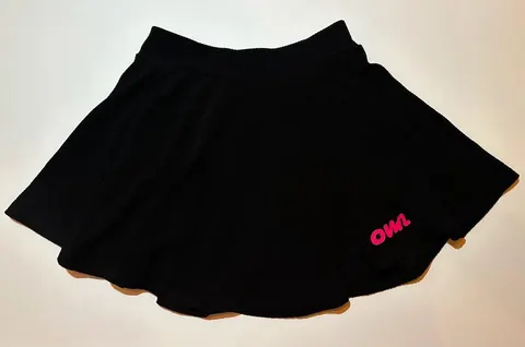 Women’s Sports High Waisted Textured Skirt with Inside Pants in Black - foto 5