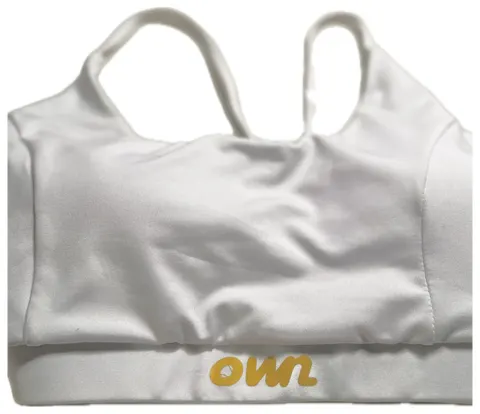 OWN Dream Soft Sports Bra in White – Customizable - foto 4