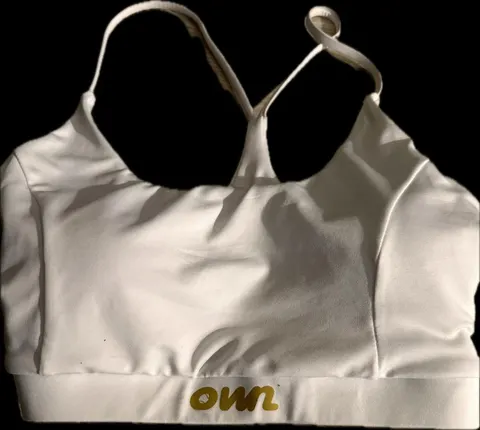 OWN Dream Soft Sports Bra in White – Customizable - foto 5